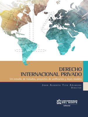 cover image of Derecho internacional privado